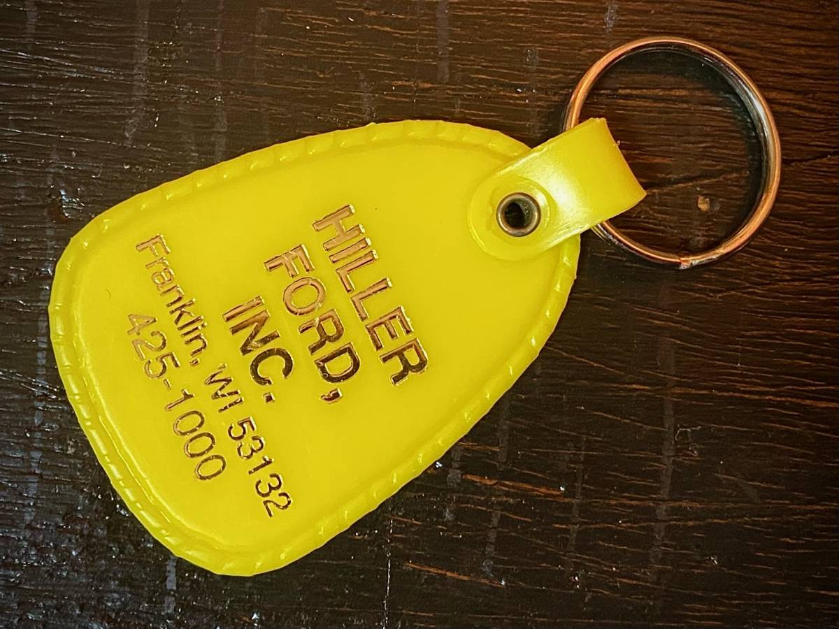 US ビンテージ キーホルダー Ford フォード 自動車販売店 カーディーラー kkkk3拍卖