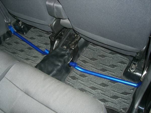 ★ダイハツL750S・L760Sネイキッド専用フロアサポート補強バー左右セット新品★拍卖