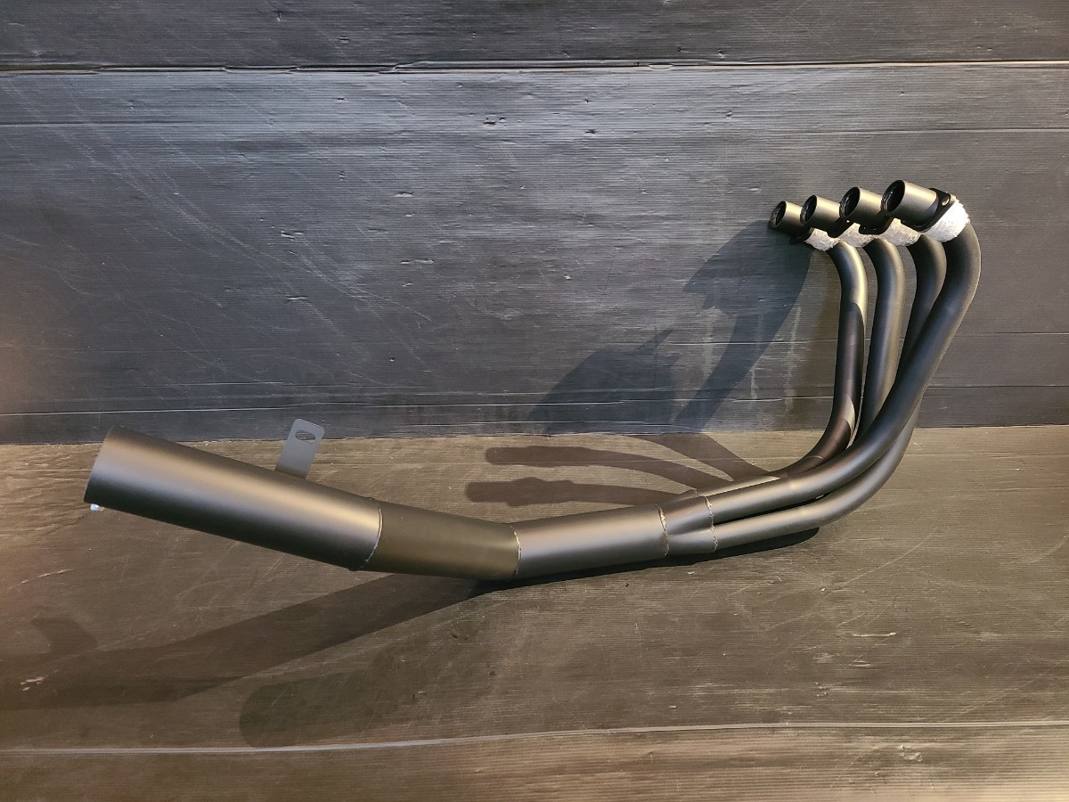 カワサキ Z400FX Z400J Z500FX Z550FX ショート管 ブラック マフラー FX 新品 拍卖