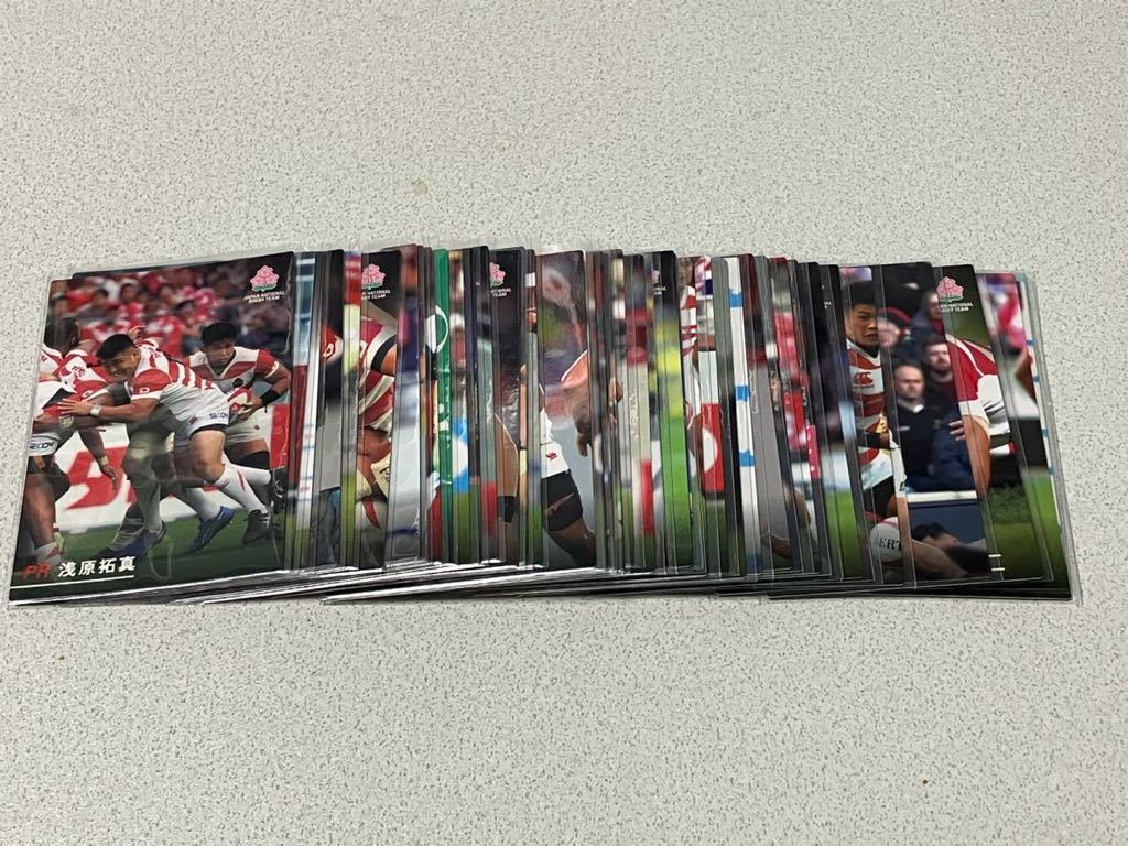 カルビーラグビー日本代表2019 1〜43 レギュラーコンプリートセット拍卖