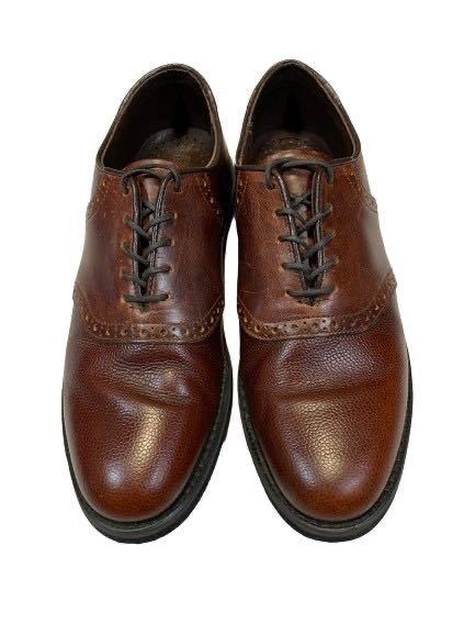 ヴィンテージ 80s 90s Dexter Saddle Shoes デクスター サドル MADE IN USA ブラウン色 9 1/2M 27.5CM位拍卖