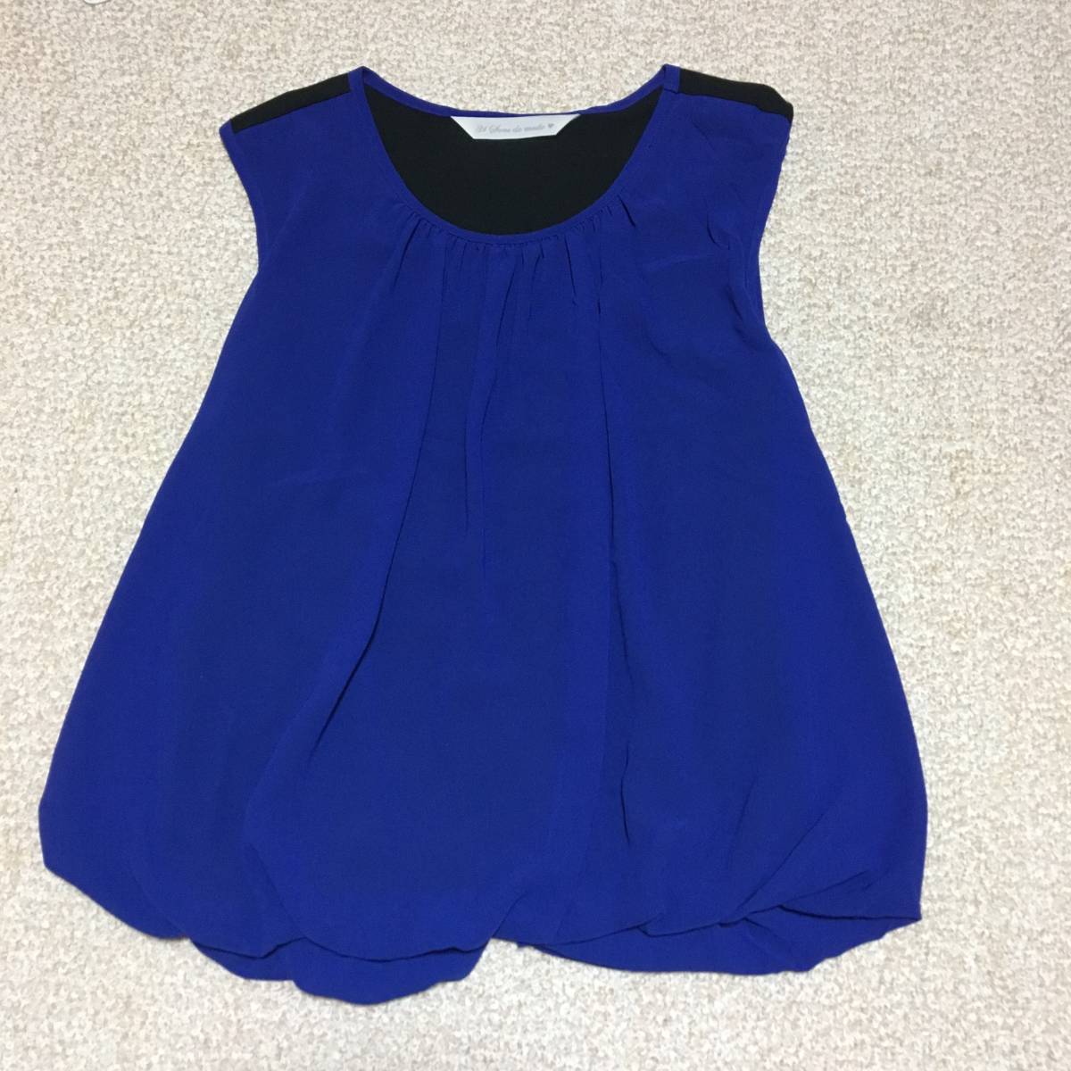 美品31sons de modeトランテアンソンドゥモードブラウス36シフォンブラウス拍卖