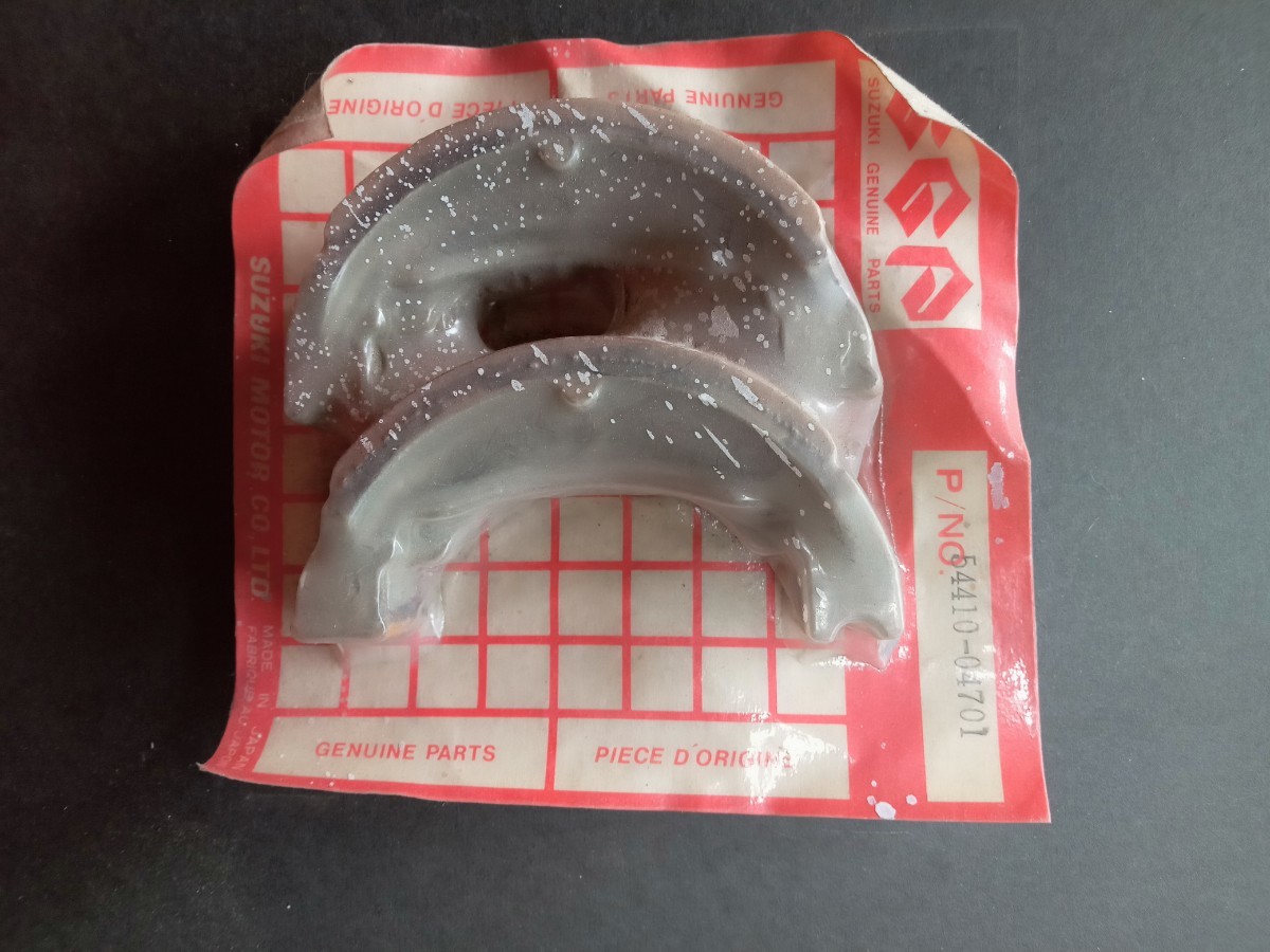 スズキ/ウルフ/ハスラー/RG50/ブレーキシュー/当時物未使用/54410-04701拍卖