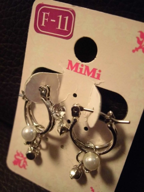 ★★★ピアスNo,86★キュービック パール ループ★★★拍卖