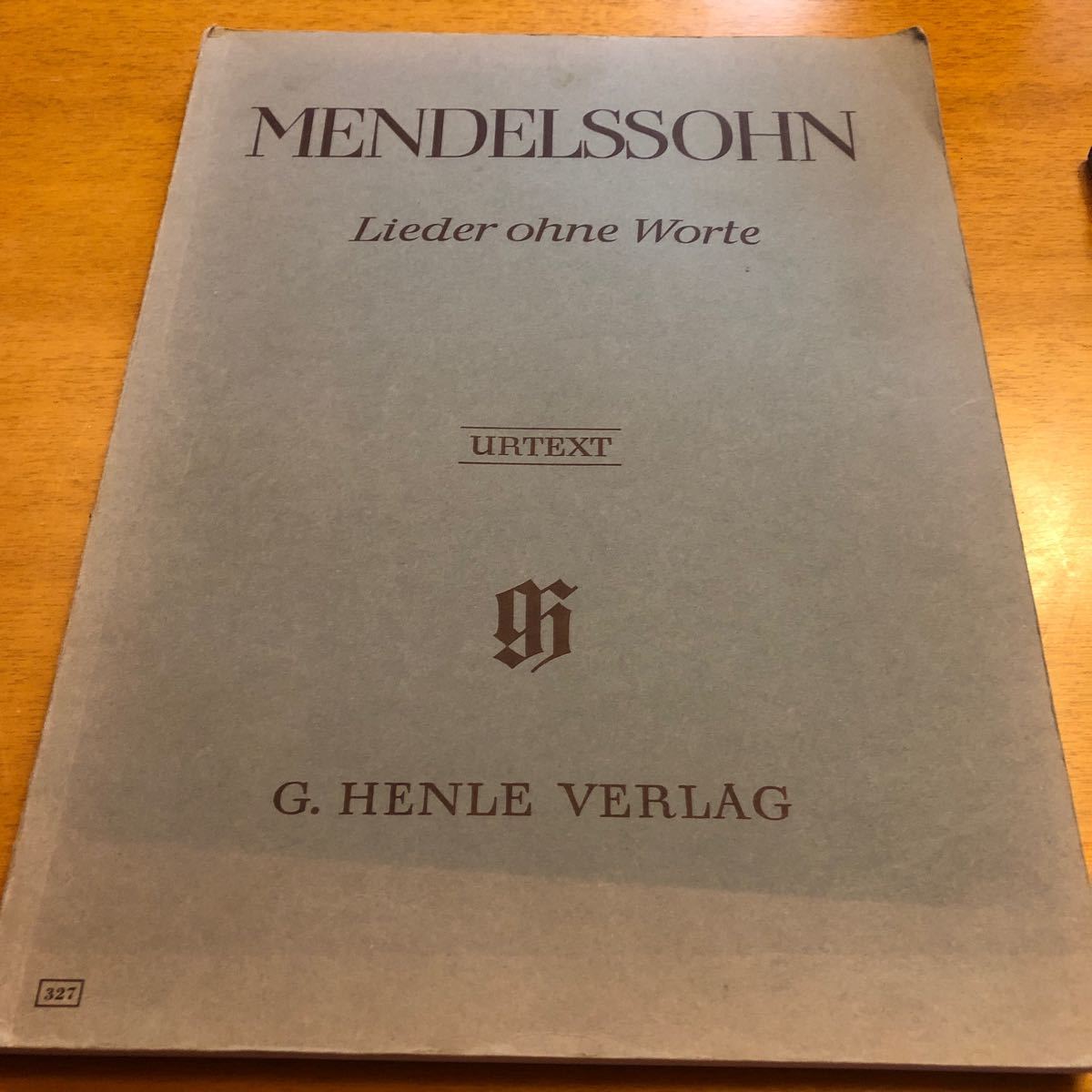 ピアノソロ メンデルスゾーン 無言歌集 Lieder Ohne Worte MENDELSSOHN ヘンレ原典版 ピアノ譜 輸入楽譜 楽譜拍卖