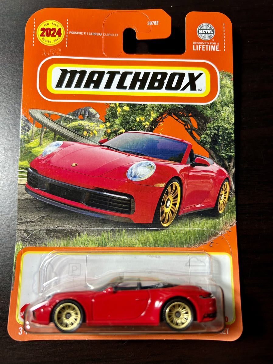 MATCHBOX ポルシェ 911 カレラ カブリオレ レッド PORSCHE CARRERA CABRIOLET マッチボックス拍卖