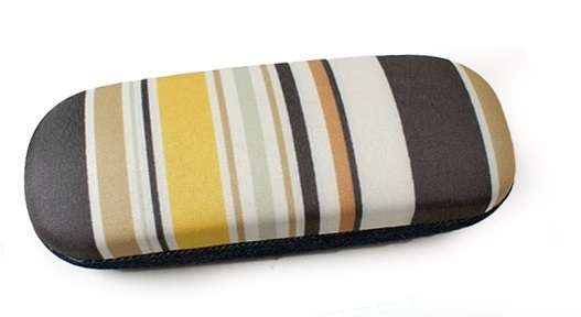 新品 メガネケース シンプル カラー ボーダー 2465-02 眼鏡ケース かわいい オシャレ拍卖