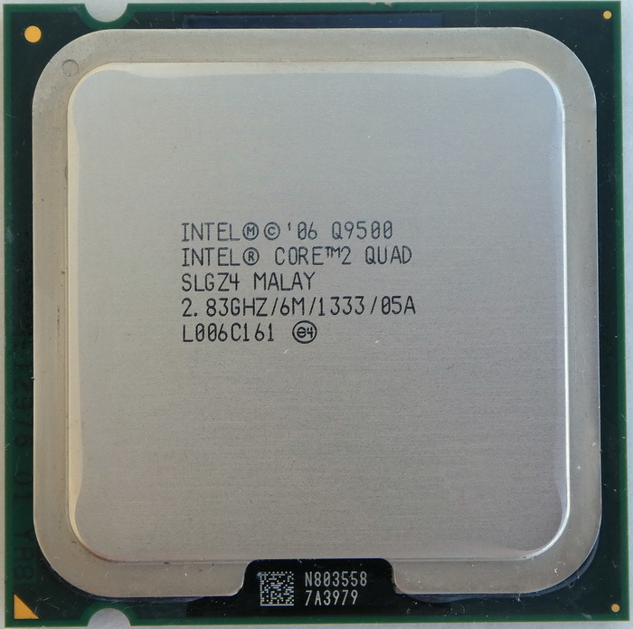 Intel Core 2 Quad Q9500 SLGZ4 4C 2.83GHz 3MB 95W LGA775拍卖