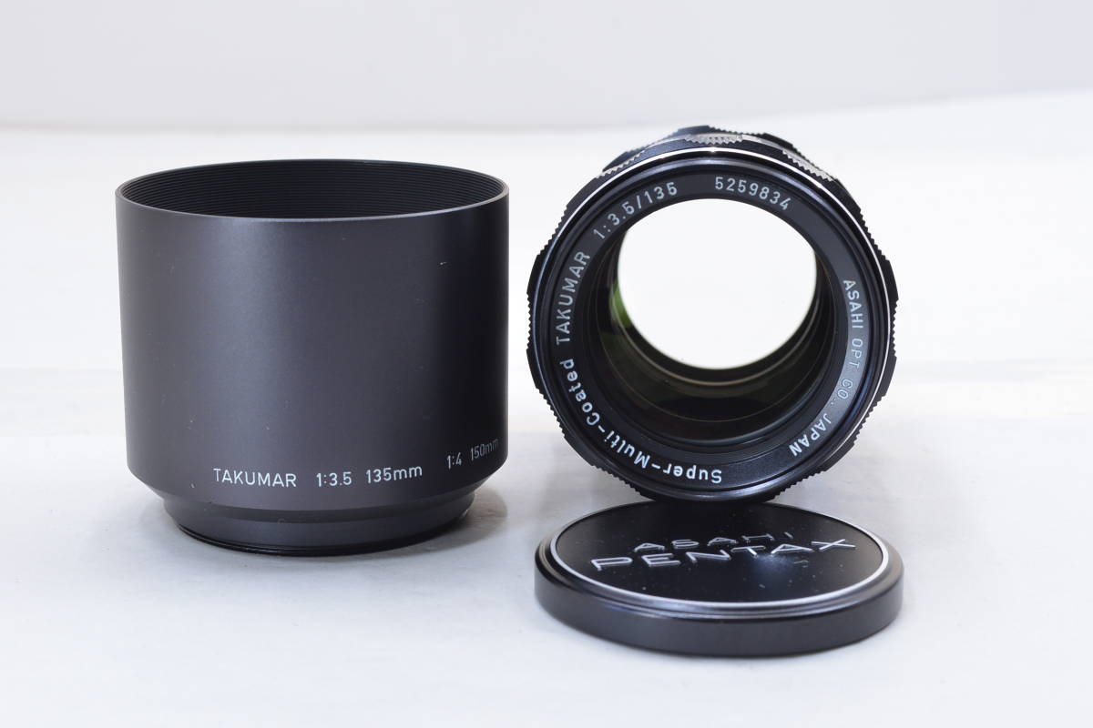【ecoま】Super-Multi-Coated TAKUMAR 135mm F3.5 no.5259834 マニュアルレンズ拍卖
