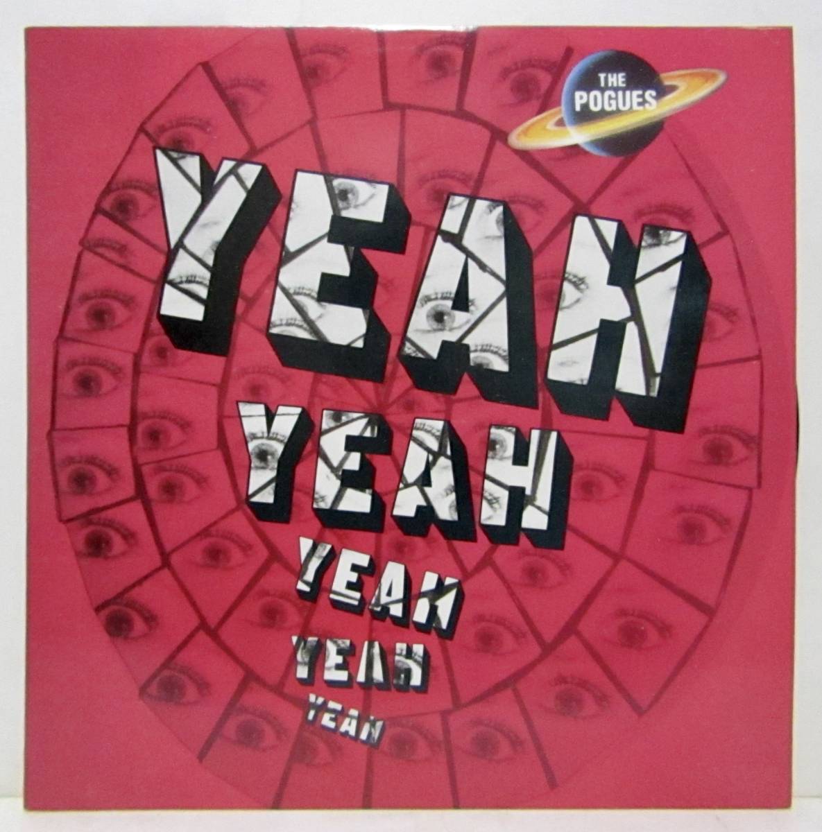 12 THE POGUES Yeah, Yeah, Yeah, Yeah, Yeah ポーグス Honky Tonk Women Steve Lillywhite拍卖