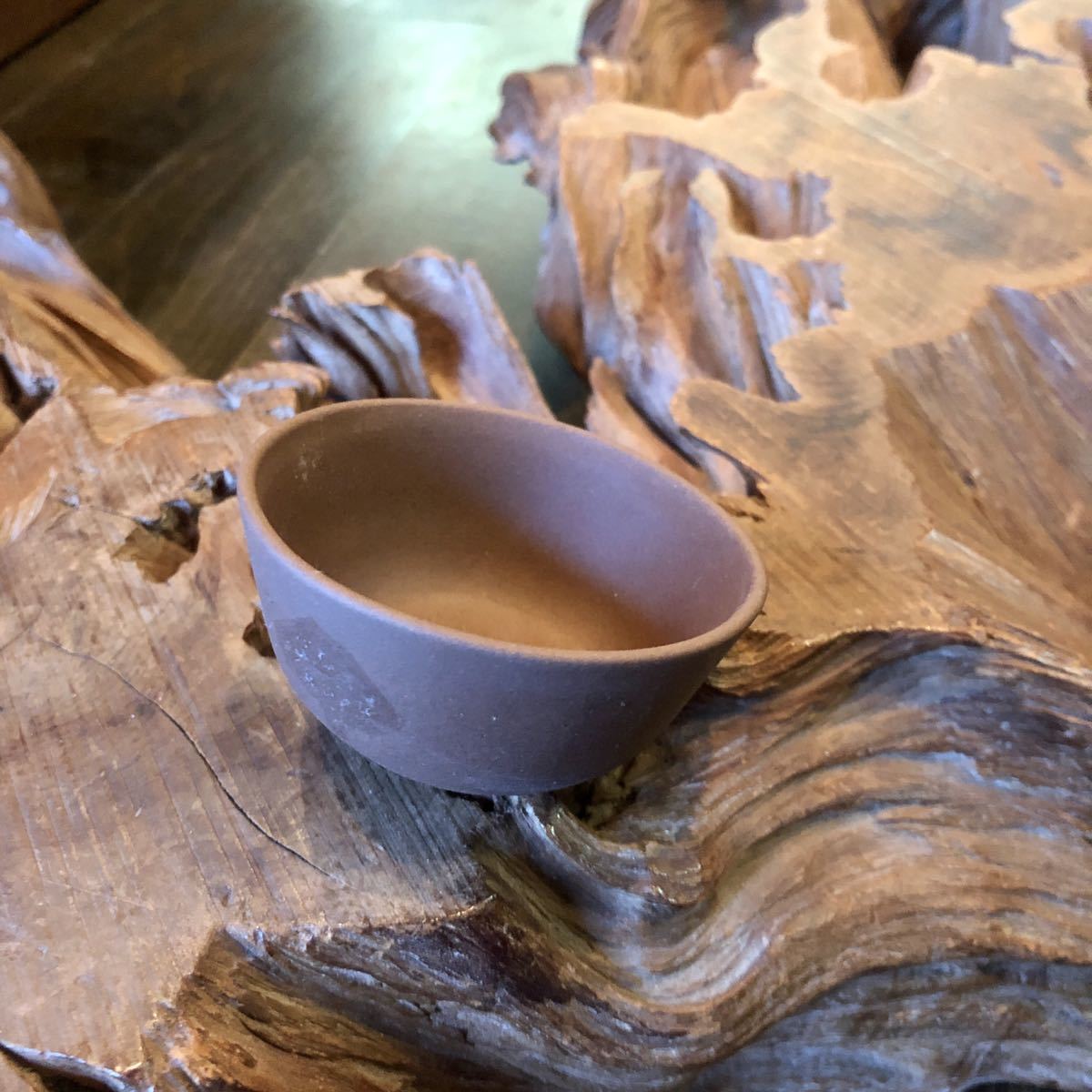 紫砂 海老茶色 猪口 盃 杯 酒器 茶器 徳利 ぐい呑 古民家 粋 レトロ 風雅 風流 風情 湘南スタイル 膳 侘び寂び 工芸 ロハス 和樂 アジアン拍卖