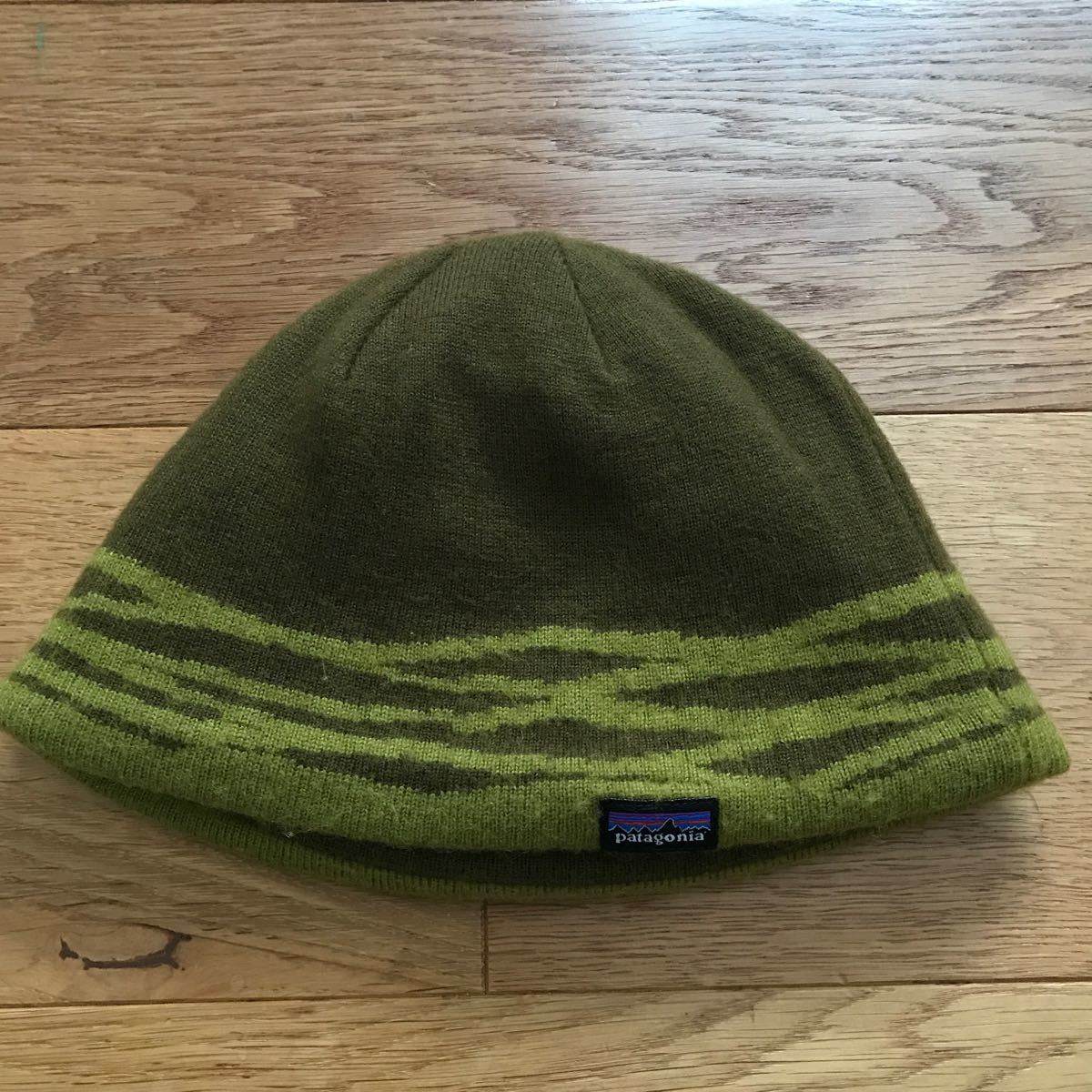 キッズ パタゴニア リバーシブル ニットキャップ拍卖