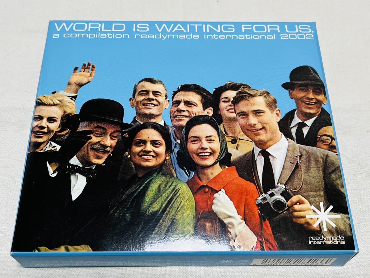 WORLD IS WAITING FOR US.★a compilation readymade international 2002★RMCS9001★限定盤★夏木マリ★野本かりあ★曽我部恵一★小西康陽拍卖