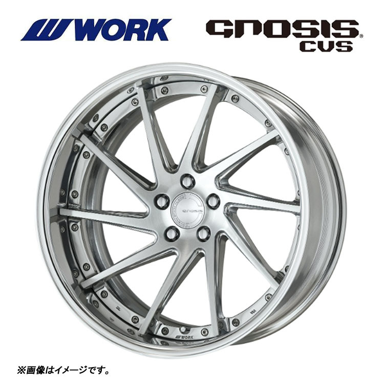 送料無料 ワーク GNOSIS CVS FULL REVERSE ディープコンケイブ STANDARD Hdisk 9.5J-19 +34~-24 5H-112 【1本単品 新品】拍卖