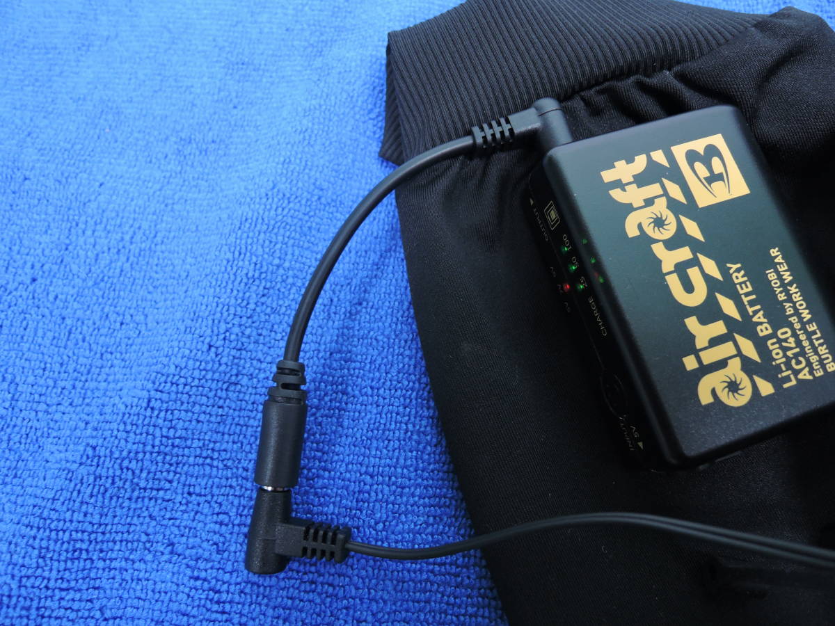 送料無料 即納 バートルバッテリーでウィンドコアのミドルパンツが使える 変換ケーブル 防寒/ヒーターベスト/互換/ワークマン ①拍卖