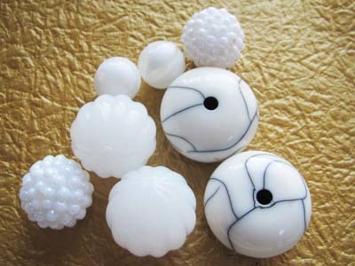 ルーサイト他 ホワイトセット拍卖