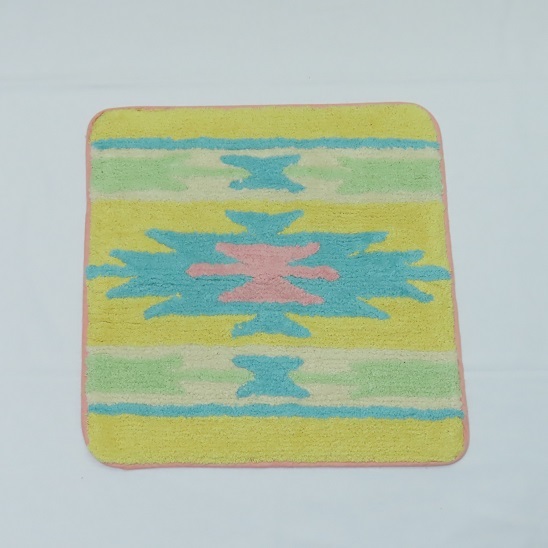 〓 新品 〓 チマヨ柄 マット 〓 エスニック アジアン ネイティブ オルテガ チマヨ 民族 おしゃれ 〓T067拍卖