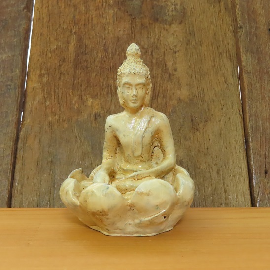 〓 新品 〓 蓮の上のブッダ の 置物 〓 仏陀 ブッダ 仏 釈迦 仏教 菩薩 ロータス 蓮の花 ハス アジアン雑貨 エスニック 〓T170拍卖