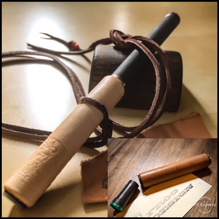 【PloomTECH Cover set】プルームテック本革製カバーセット ネックストラップ付き拍卖