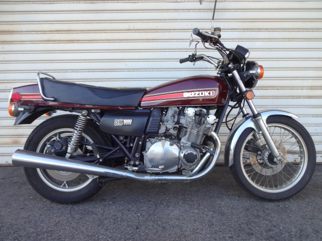 GS1000 北米輸出仕様 78年式 程度良好 低走行 新規予備車検 保険3年付き,現状車 拍卖