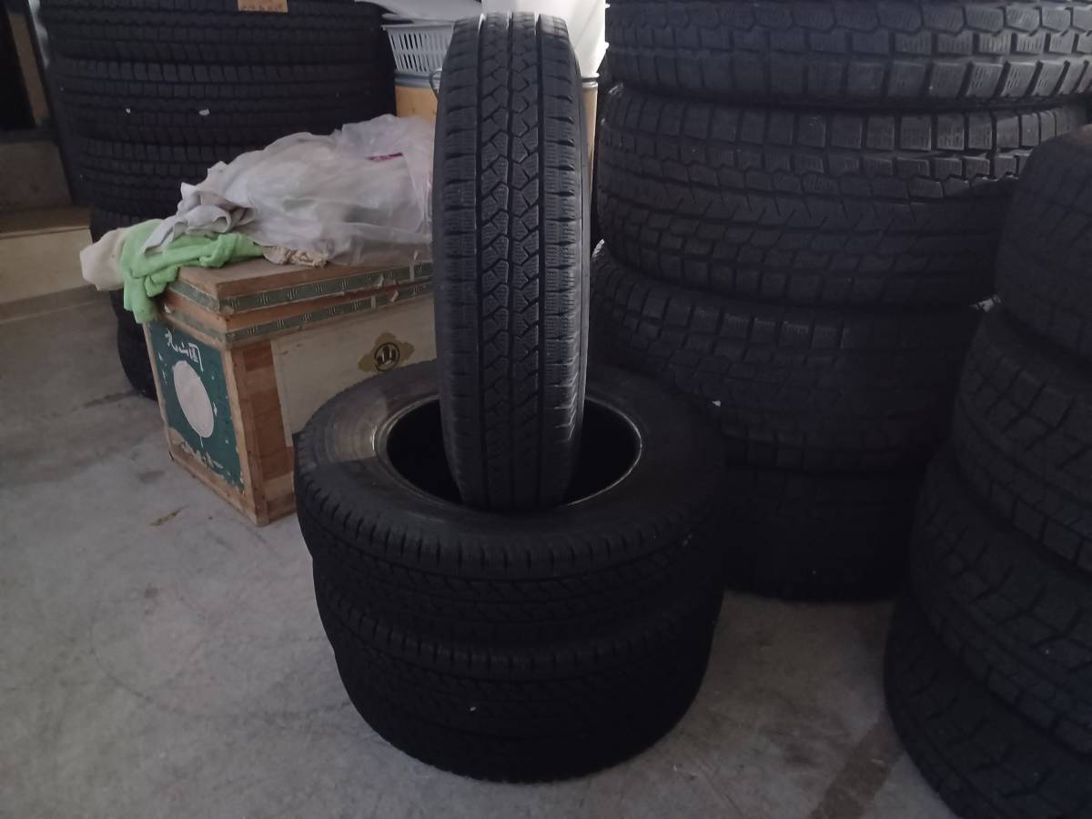 155/80R14 88/86 N LT ブリヂストン ブリザック VL1 8山 No.429拍卖