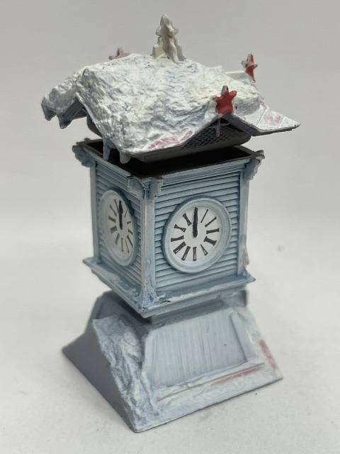 ■★サッポロビール フィギュア版冬の北海道大物産展 013 雪の札幌時計台拍卖