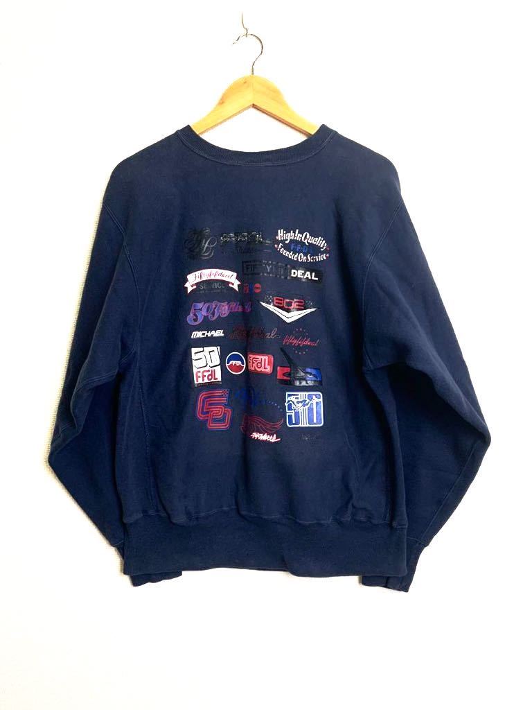 激レア 90s ビンテージ チャンピオン FFDLセブンスターズデザイン リバース スウェット 裏原 /ステューシー マイケル拍卖