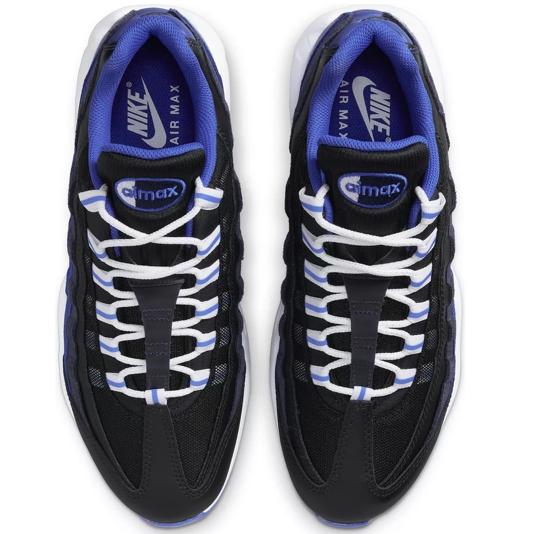 ■ナイキ エア マックス 95 ブラック/ホワイト/チームロイヤル 新品 27.0cm US9 NIKE AIR MAX 95 DM0011-006拍卖