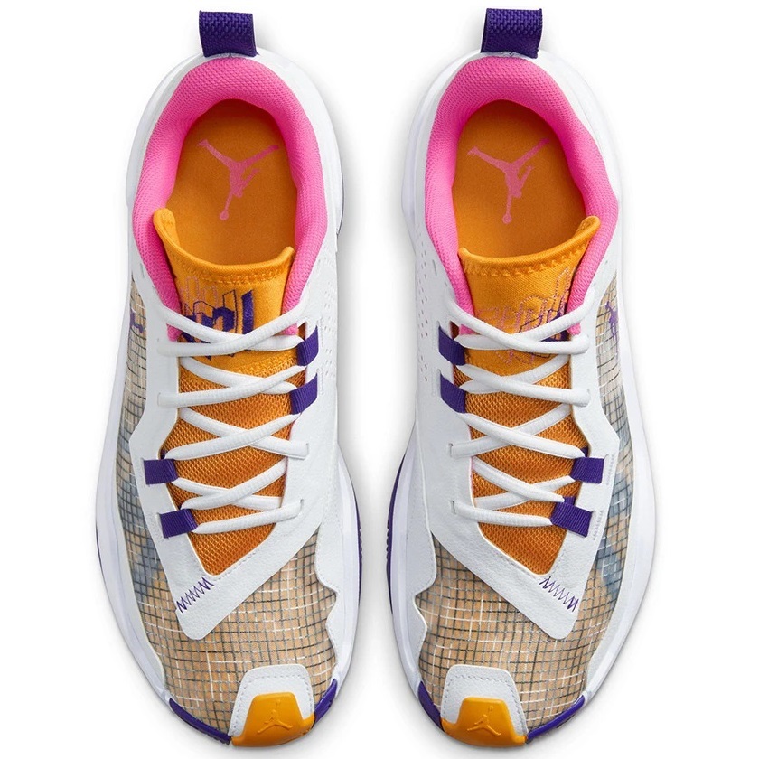 ■ナイキ ジョーダン ワン テイク 4 PF ホワイト/パープル/ゴールド/ピンク 新品 26.5cm US8.5 NIKE JORDAN ONE TAKE 4 PF DO7192-100拍卖