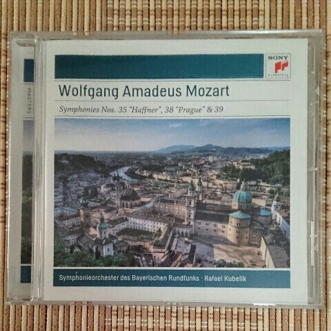 *クーベリック指揮バイエルン放送響~モーツァルト:交響曲第35番「ハフナー」,第38番「プラハ」,第39番拍卖