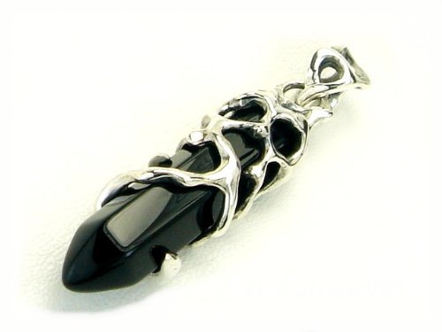 ◆Silver925◆シルバー ペンダント ◆オニキス◆拍卖