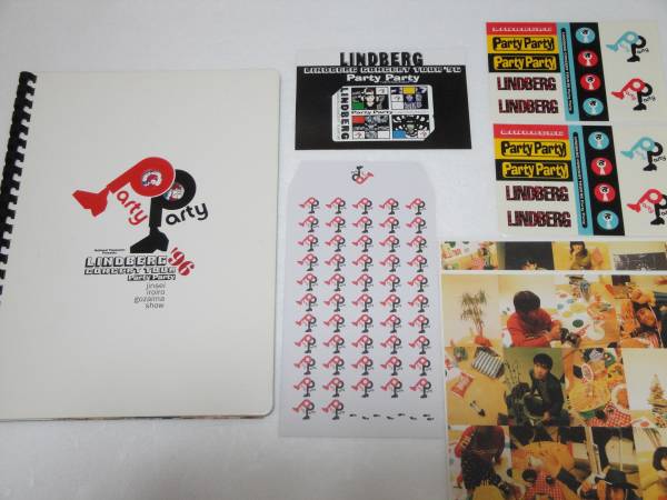 リンドバーグ Party Party'96年ツアー パンフ/テレカ 渡瀬麻紀拍卖