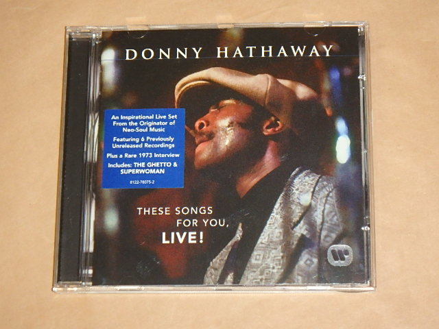 These Songs for You Live / ダニー・ハサウェイ(Donny Hathaway)/ 輸入盤CD拍卖