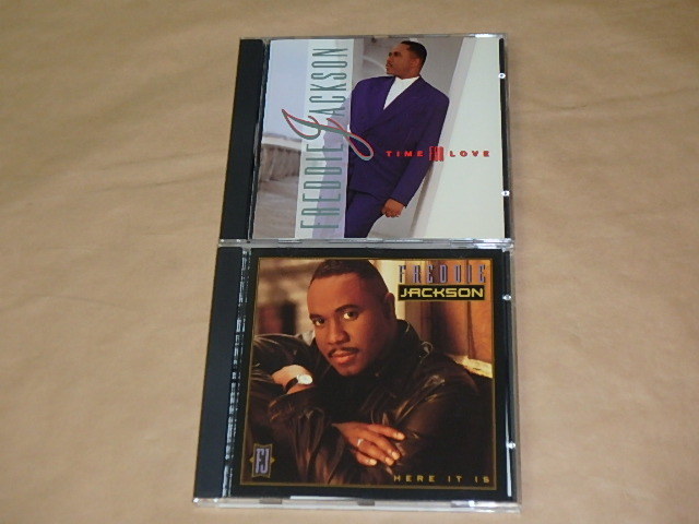 フレディ・ジャクソン CD2枚セット / Here It Is / Time for Love / 輸入盤 (Freddie Jackson)拍卖