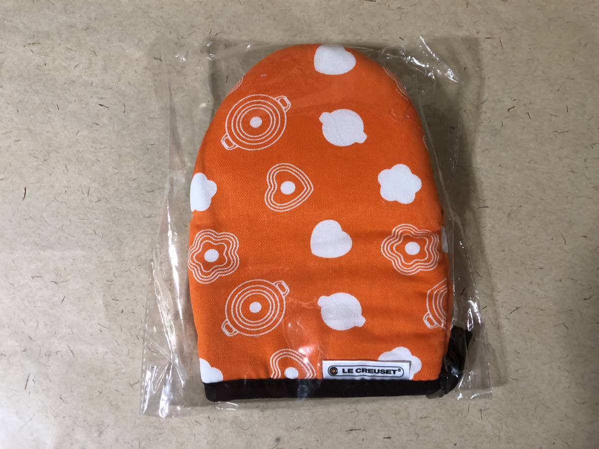 【同梱不可!】ル・クルーゼ キッチン ミトン(鍋つかみ) ★大人サイズ★LE CREUSET拍卖