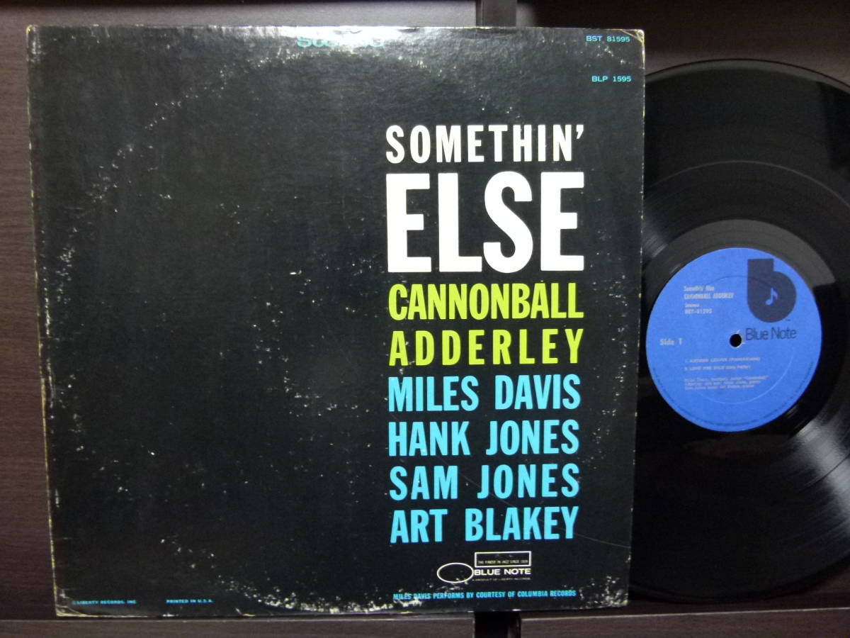 ■激レア■美盤RVG■CANNONBALL ADDERLEY■SOMETHIN' ELSE■拍卖