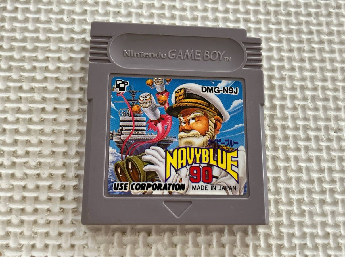 24-GB-03 ゲームボーイ NAVYBLUE 90 ネイビーブルー90 動作品 GB ☆カセットのみ拍卖