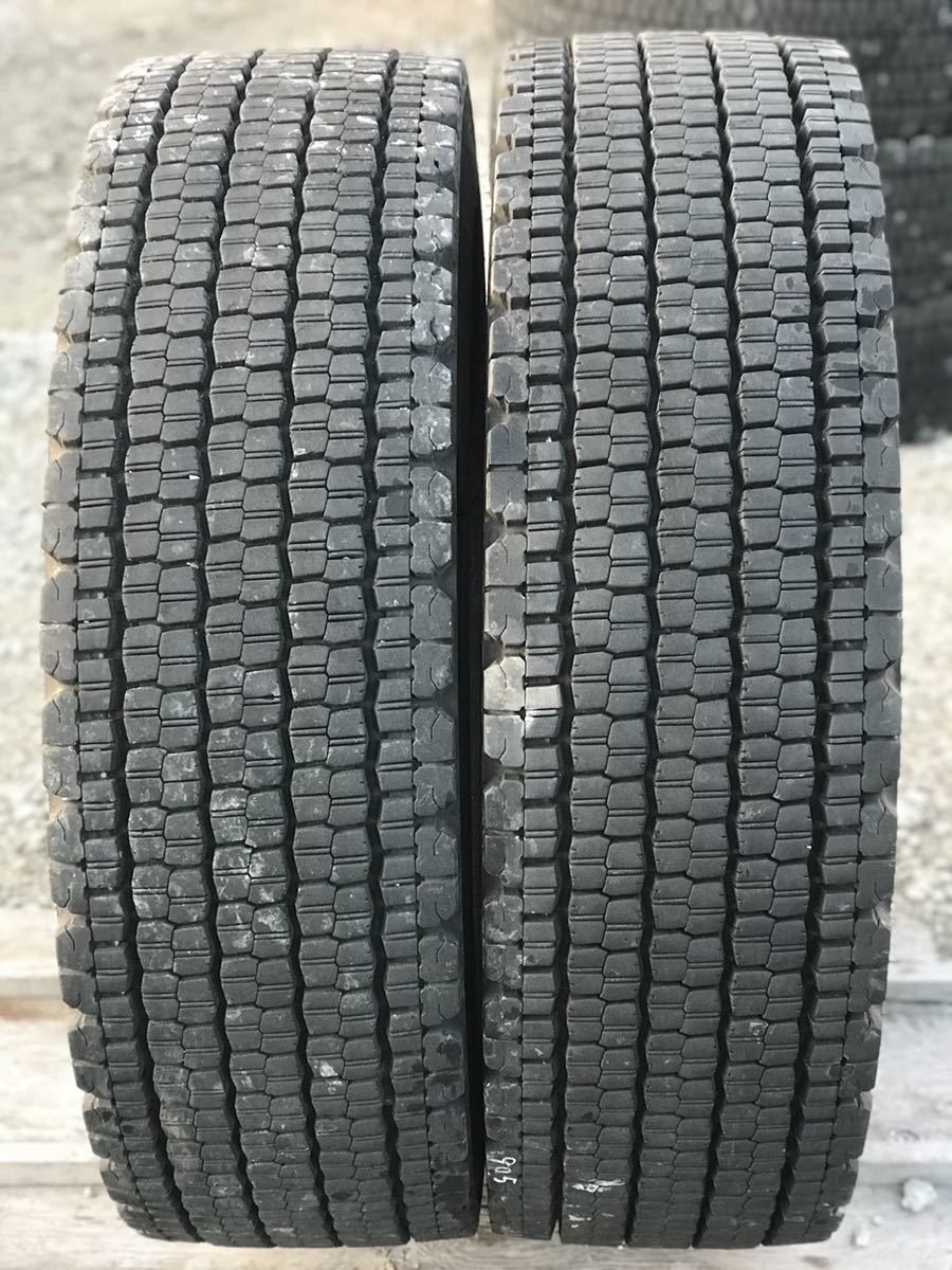 2981 ブリヂストン 295/80R22.5 スタッドレス 2本セット拍卖