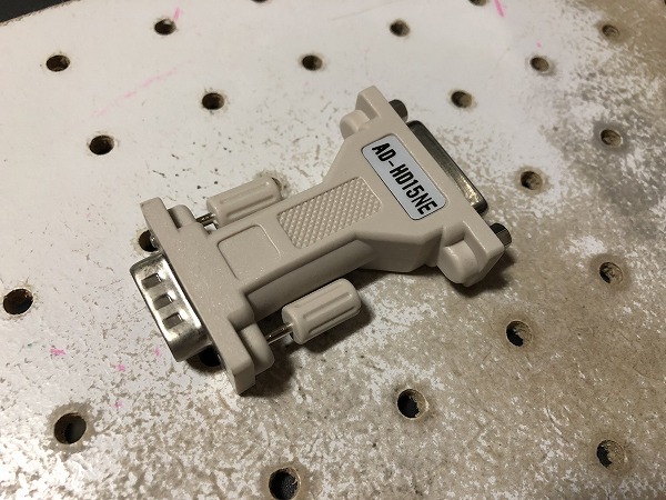 動作確認済 新品 SANWA AD-HD15NE モニタ変換アダプタ PC98 X68k等レトロPCに(CA240102)拍卖