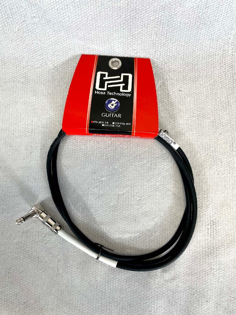 【福岡】ギターケーブル◆HOSA Technology◆GTR-205R◆長期保管品◆TS5846_Ts◆拍卖
