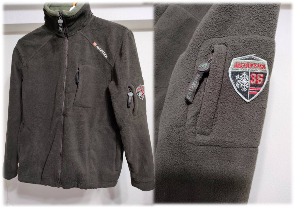 ANTARITICA 厚口フリースジャケット Lサイズ カラー:モカブラウン拍卖