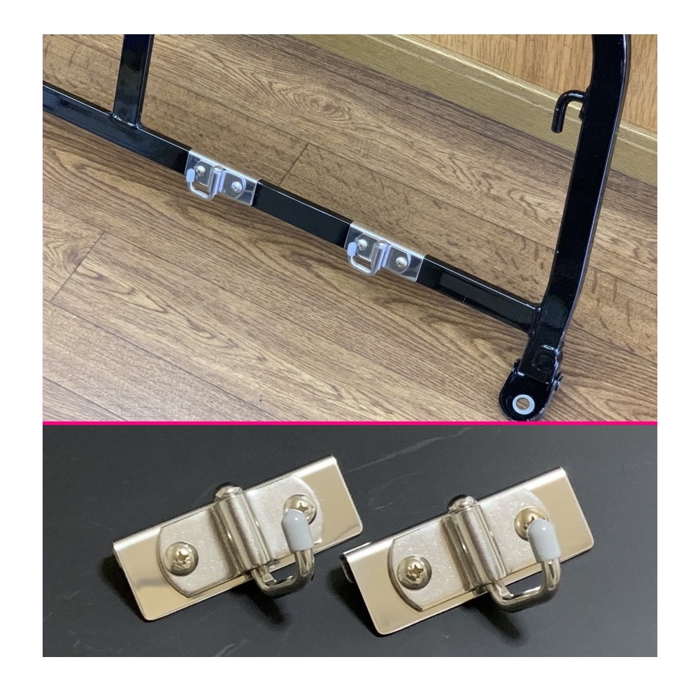★軽トラ アクティトラック HA6(H12/12~) 荷台鳥居用 多目的フック(ステンレス) 2個SET 便利アイテム 拍卖