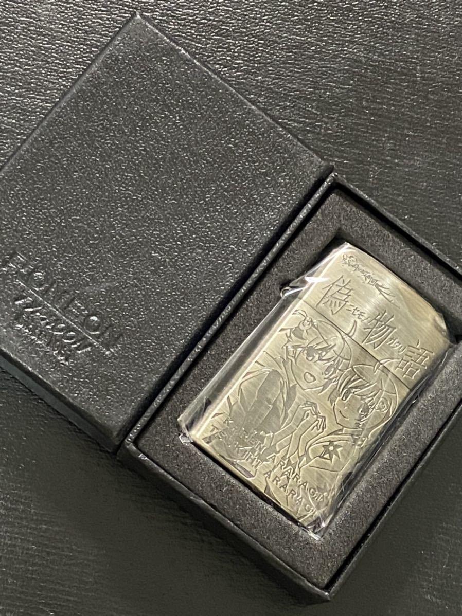 偽物語 ファイヤーシスターズ ロンソン オイルライター 両面デザイン 希少モデル RONSON Typhoon Since 1961 ケース 取扱説明書付き拍卖