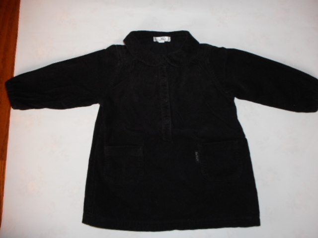 ☆中古 a.v.v 長袖ワンピース 80(黒) ☆拍卖