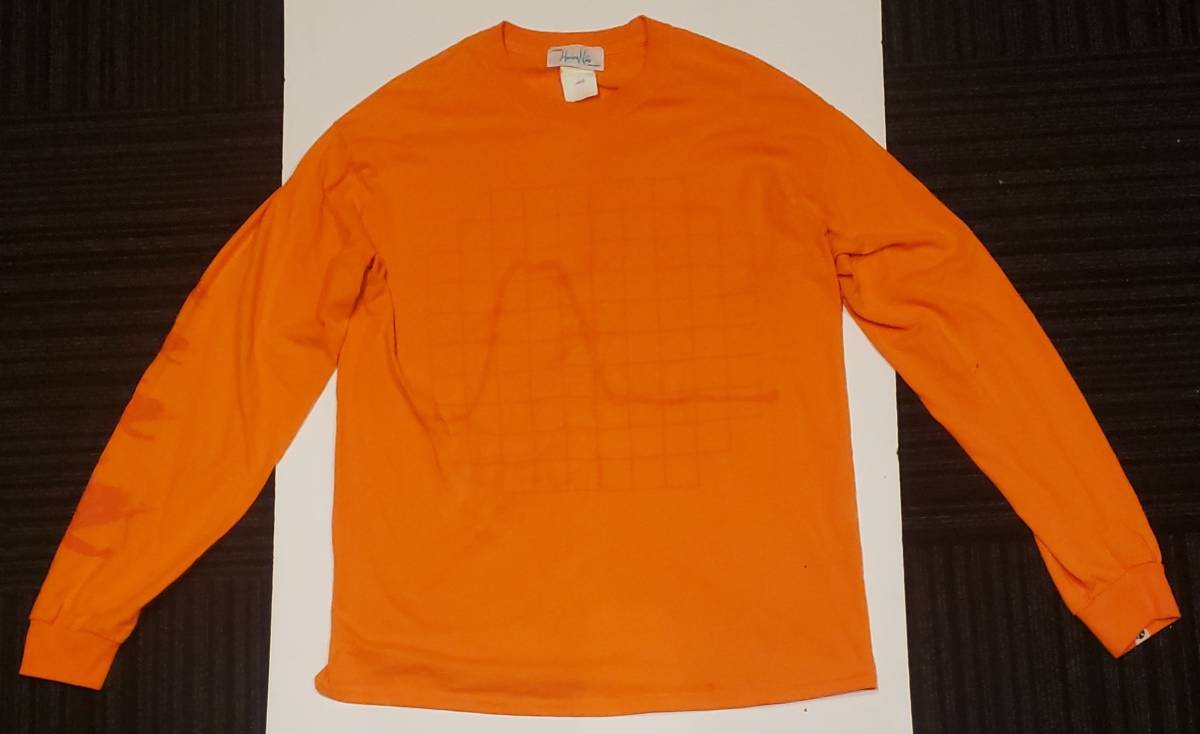 Hombro Nino オンブレニーニョ オレンジ 長袖Tシャツ拍卖