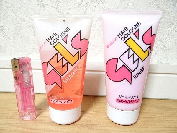 新品 80年代 ビンテージ 資生堂 ヘアコロン ジェルズ GEL’S シャンプー リンス ジェル 昭和 レトロ 当時物拍卖