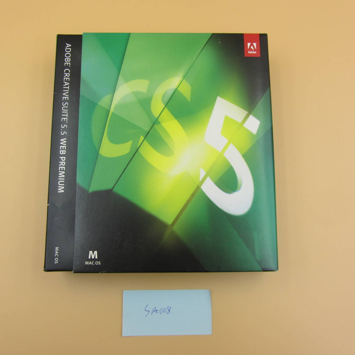 MAC版 アドビAdobe Creative Suite 5.5 WEB PREMIUM CS5.5 (Photoshop Extended Illustrator Dreamweaver Acrobat X) 2台認証可 SA008拍卖