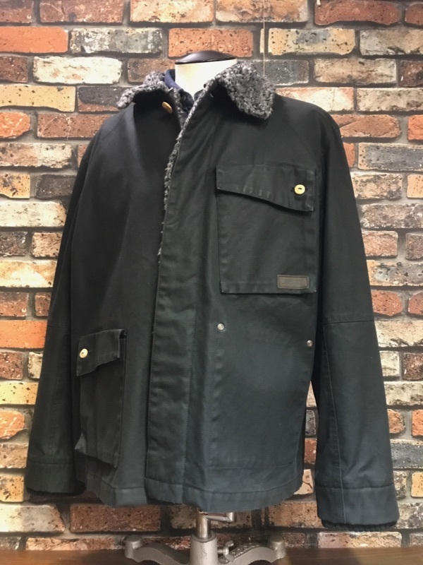 G858 メンズジャケット SIFURY シフリー ストリート カジュアル アウター ヨーク ボア ブラック ゆったり (8)/ S拍卖