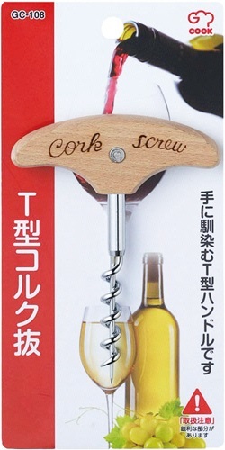 和平フレイズ 調理器具 T型コルク抜き ジー・クック 日本製 GC-108拍卖