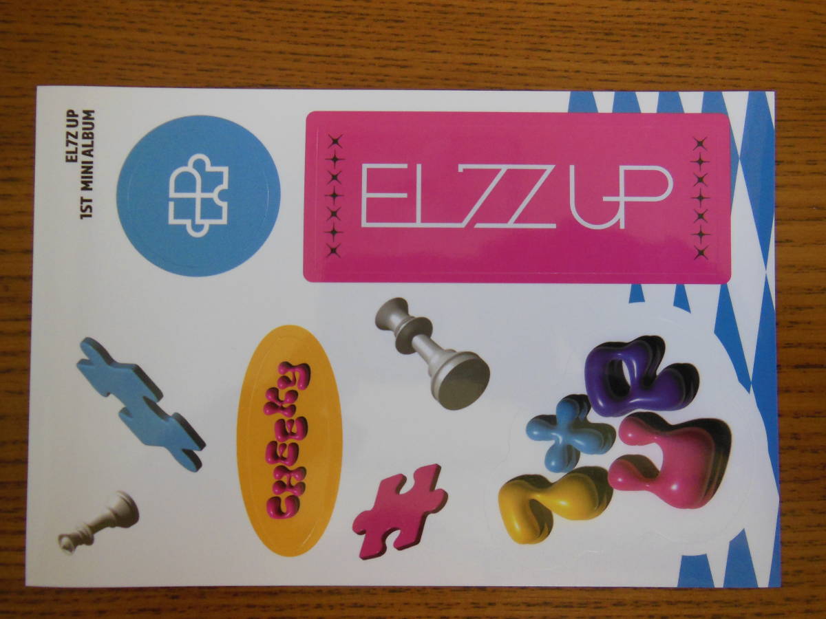 1st Mini Album: 7+UP【EL7Z UP】ステッカー拍卖